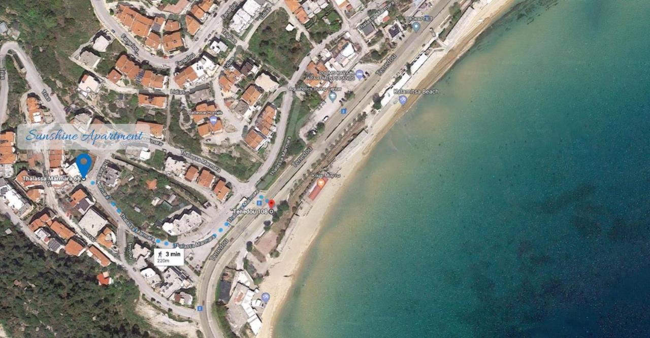 Sunshine Apartment Kavala Extérieur photo